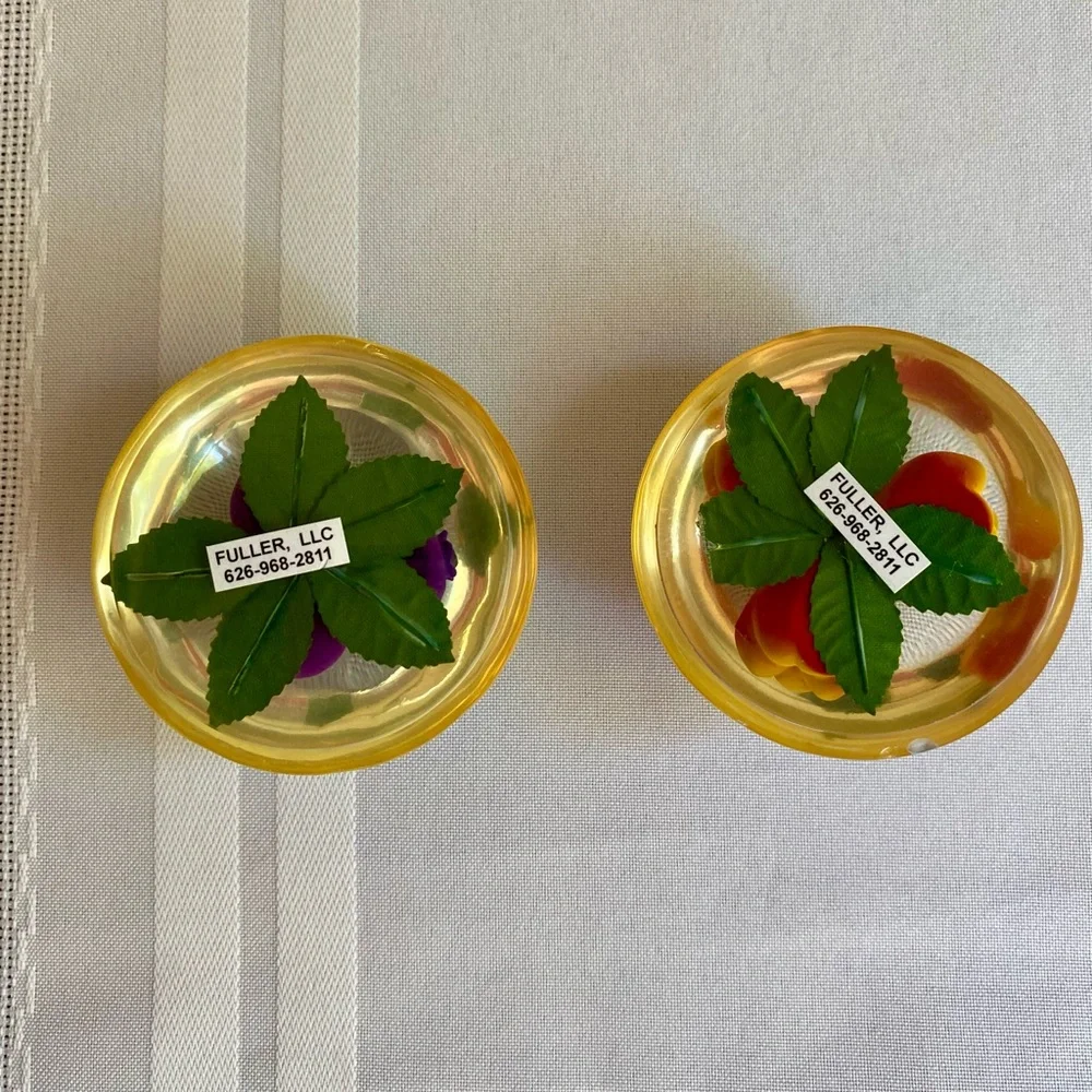 Vintage Acrylic Condiment Set Lucite - Picture 16 of 16